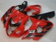 2004-2005 Suzuki GSXR 600/750 Motorcycle Fairings - Red Black