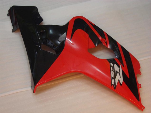 2004-2005 Suzuki GSXR 600/750 Motorcycle Fairings - Red Black