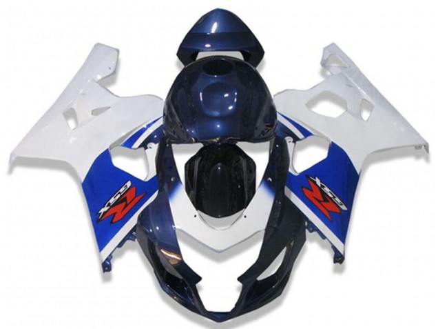 2004-2005 Suzuki GSXR 600/750 Motorcycle Fairings - White Blue Black Red