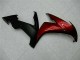 2004-2006 Yamaha YZF R1 Motorcycle Fairings - Maroon Red Matte Black