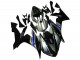 2004-2006 Yamaha YZF R1 Motorcycle Fairings - Silver Blue Black
