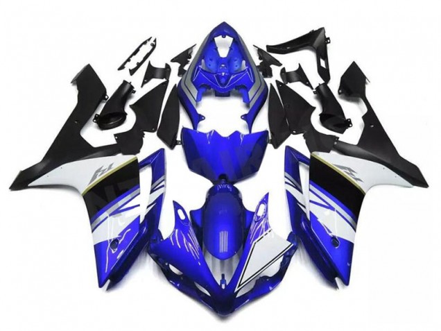 2004-2006 Yamaha YZF R1 Motorcycle Fairings - Blue White Black