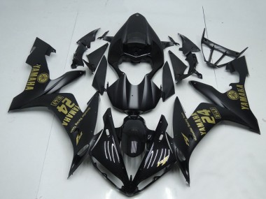 Shop 2004-2006 Yamaha YZF R1 Motorcycle Fairings - Matte Black Gold