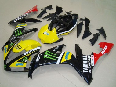 Shop 2004-2006 Yamaha YZF R1 Motorcycle Fairings - Yellow White Black Red Green Monster Red White Motul
