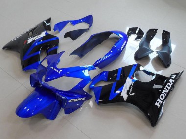 Shop 2004-2007 Honda CBR600 F4i Motorcycle Fairing - Blue Glossy Black