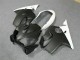 2004-2007 Honda CBR600 F4i Motorcycle Fairings - White Matte Black