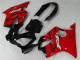 2004-2007 Honda CBR600 F4i Bike Fairings - Red Glossy Black