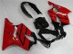 2004-2007 Honda CBR600 F4i Bike Fairings - Red Glossy Black