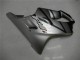 2004-2007 Honda CBR600 F4i Motorcycle Fairings - Silver Matte Black