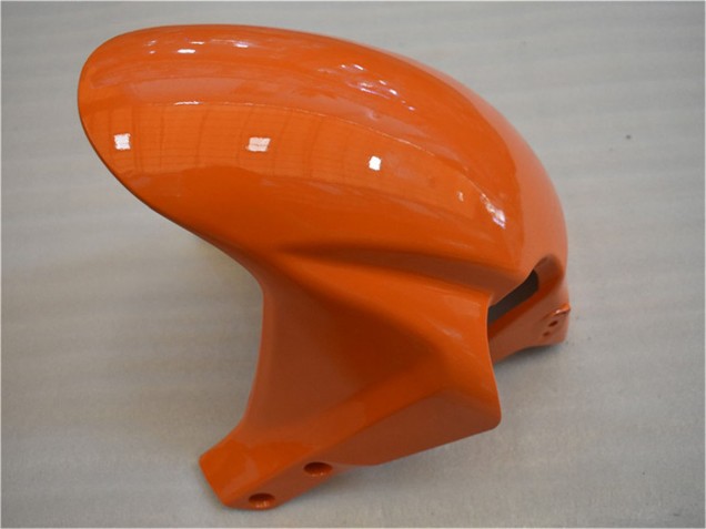 2005-2006 Honda CBR600RR Motorcycle Fairing - Orange Black Flame