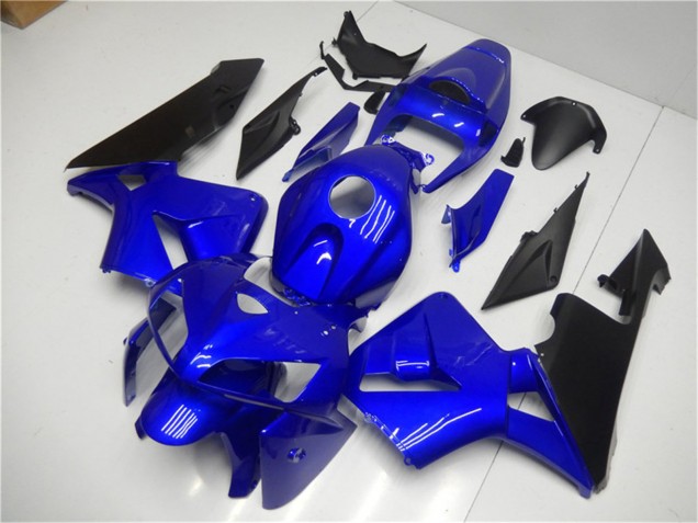 2005-2006 Honda CBR600RR Bike Fairings - Blue Black