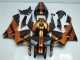 2005-2006 Honda CBR600RR Bike Fairings - Orange Black
