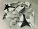 2005-2006 Honda CBR600RR Bike Fairings - White Black