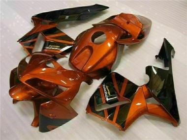 Shop 2005-2006 Honda CBR600RR Motorcycle Fairing Kits - Orange Black