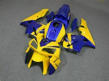 Shop 2005-2006 Honda CBR600RR Motorcycle Fairings - Yellow Blue