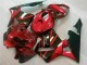 2005-2006 Honda CBR600RR Bike Fairings - Red Black