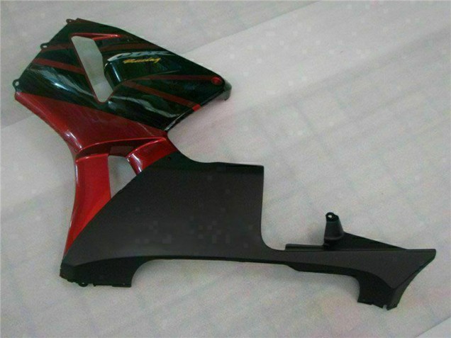 2005-2006 Honda CBR600RR Bike Fairings - Red Black