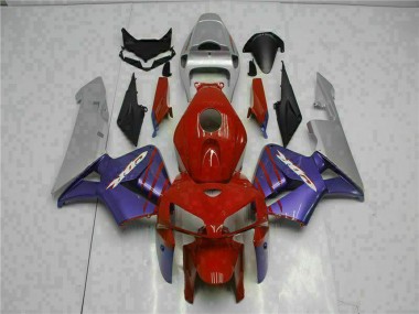 Shop 2005-2006 Honda CBR600RR Motorcycle Fairings - Red Purple Grey