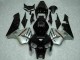 2005-2006 Honda CBR600RR Motorcycle Fairings - Glossy Black Silver