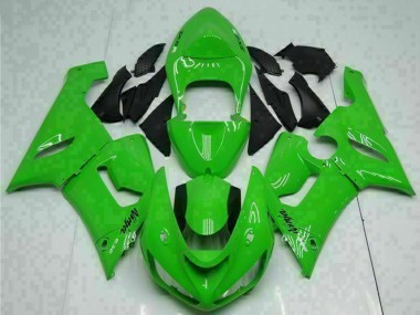 Shop 2005-2006 Kawasaki ZX6R Motorcycle Fairing - Green