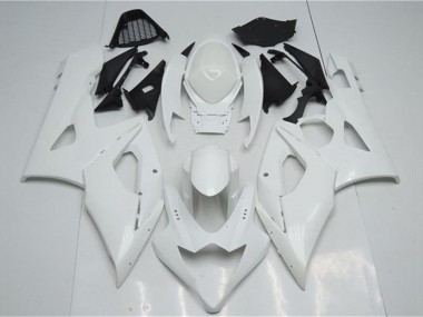 Shop 2005-2006 Suzuki GSXR 1000 Motorcycle Fairings - White