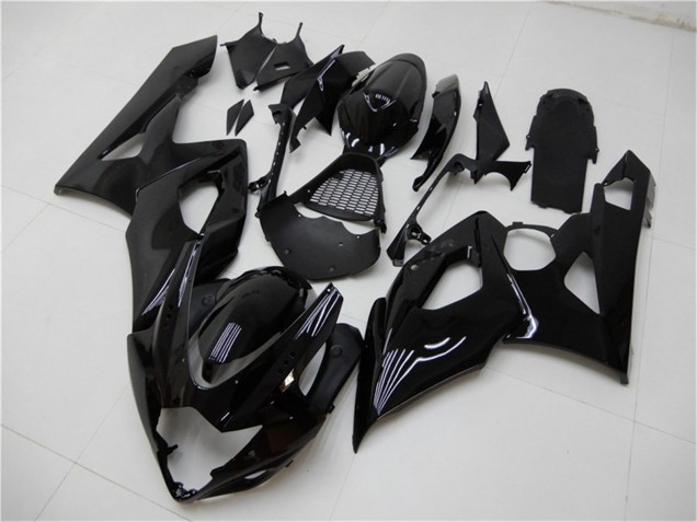 2005-2006 Suzuki GSXR 1000 Motorcycle Fairing Kits - Glossy Black