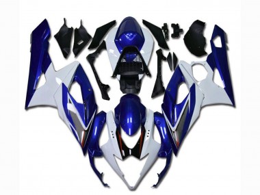 Shop 2005-2006 Suzuki GSXR 1000 Motorcycle Fairing - White Blue