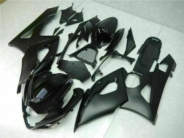 Shop 2005-2006 Suzuki GSXR 1000 Bike Fairings - Glossy Black Matte Black