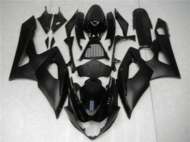 Shop 2005-2006 Suzuki GSXR 1000 Bike Fairings - Glossy Black Matte Black