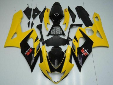 Shop 2005-2006 Suzuki GSXR 1000 Motorcycle Fairings - Yellow Glossy Black Red