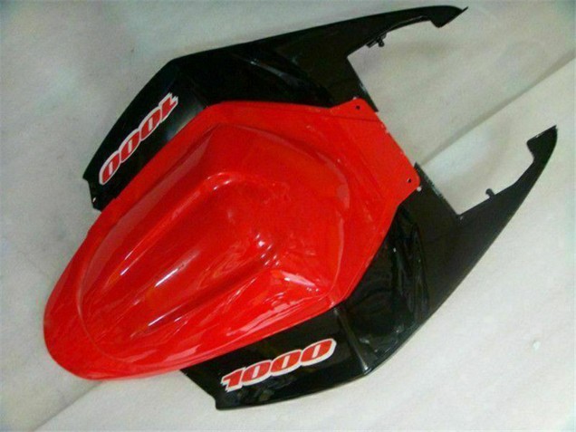 2005-2006 Suzuki GSXR 1000 Motorcycle Fairings - Red Glossy Black Matte Black
