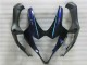 2005-2006 Suzuki GSXR 1000 Motorcycle Fairing Kits - White Blue Glossy Black