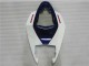 2005-2006 Suzuki GSXR 1000 Motorcycle Fairing Kits - White Blue Glossy Black