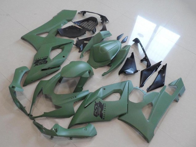 2005-2006 Suzuki GSXR 1000 Motorcycle Fairings - Matte Army Green