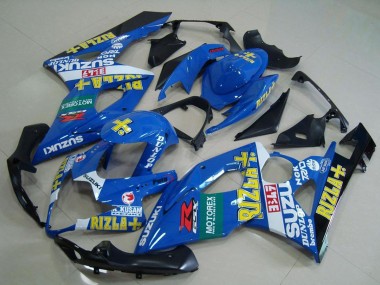 Shop 2005-2006 Suzuki GSXR 1000 Motorcycle Fairings - Blue Yellow Red Green Black Rizla