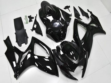 Shop 2006-2007 Suzuki GSXR 600/750 Bike Fairings - Glossy Black