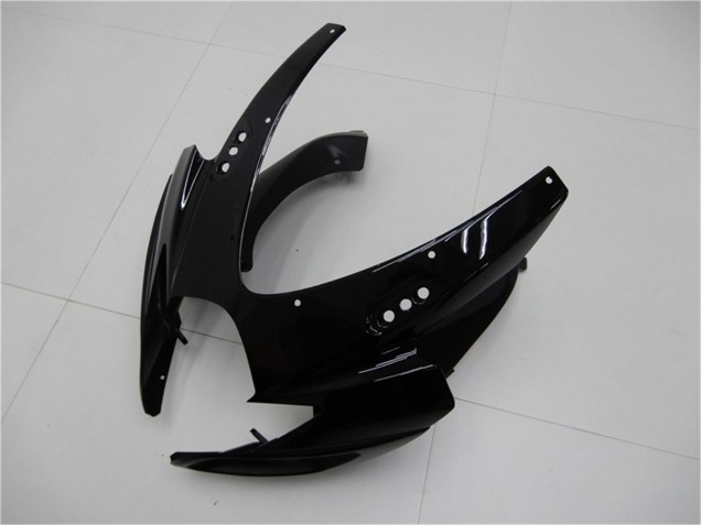 2006-2007 Suzuki GSXR 600/750 Motorcycle Fairings - Matte Black Glossy Black