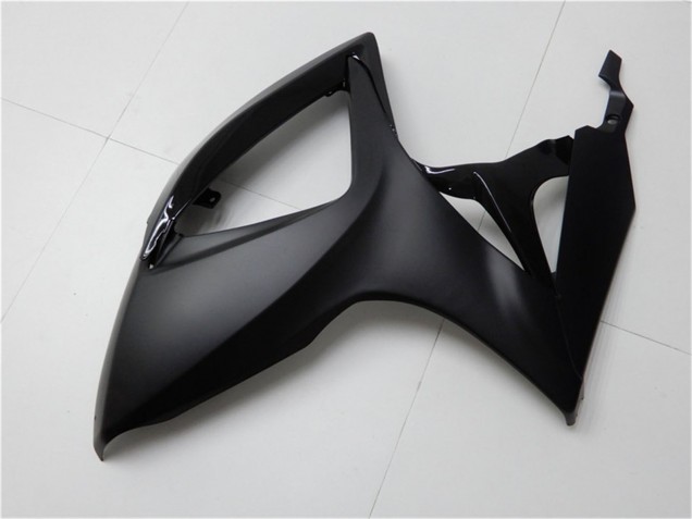 2006-2007 Suzuki GSXR 600/750 Motorcycle Fairings - Matte Black Glossy Black
