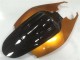 2006-2007 Suzuki GSXR 600/750 Motorcycle Fairings - Orange Glossy Black