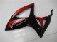 2006-2007 Suzuki GSXR 600/750 Motorcycle Fairing - Red Glossy Black