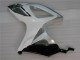 2006-2007 Suzuki GSXR 600/750 Motorcycle Fairings - White Silver