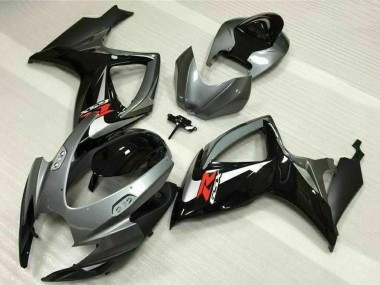 Shop 2006-2007 Suzuki GSXR 600/750 Motorcycle Fairings - Silver Grey Glossy Black Red