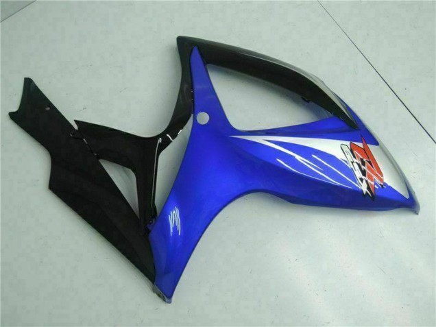 2006-2007 Suzuki GSXR 600/750 Motorcycle Fairings - Blue White Glossy Black Red