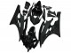 2006-2007 Yamaha YZF R6 Motorcycle Fairing - Glossy Black Matte Black