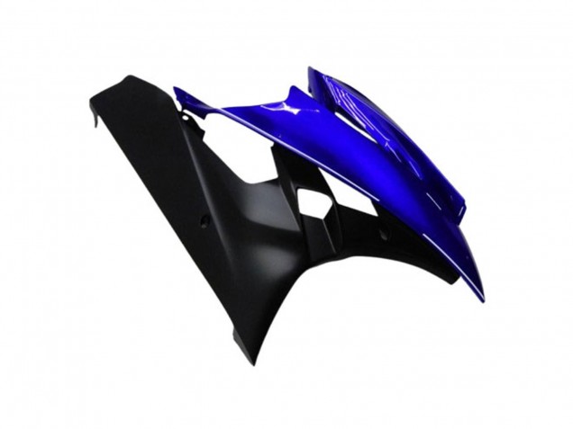 2006-2007 Yamaha YZF R6 Motorcycle Fairing - Blue Matte Black