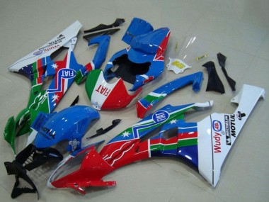 Shop 2006-2007 Yamaha YZF R6 Motorcycle Fairings - White Blue Red Green Fiat Motul