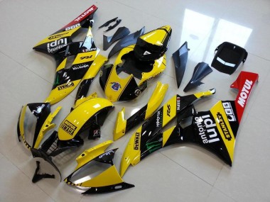 Shop 2006-2007 Yamaha YZF R6 Motorcycle Fairings - Yellow Glossy Black Red Green Motul Monster