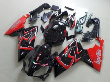 Shop 2006-2011 Aprilia RS125 Motorcycle Fairing - Glossy Black Red