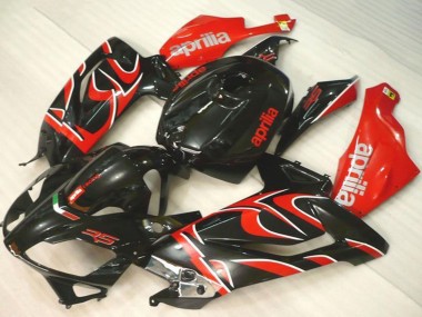 Shop 2006-2011 Aprilia RS125 Motorcycle Fairings - Black Red
