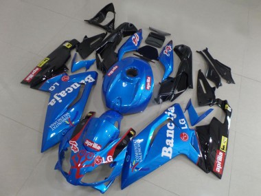 Shop 2006-2011 Aprilia RS125 Motorcycle Fairings - Blue Black